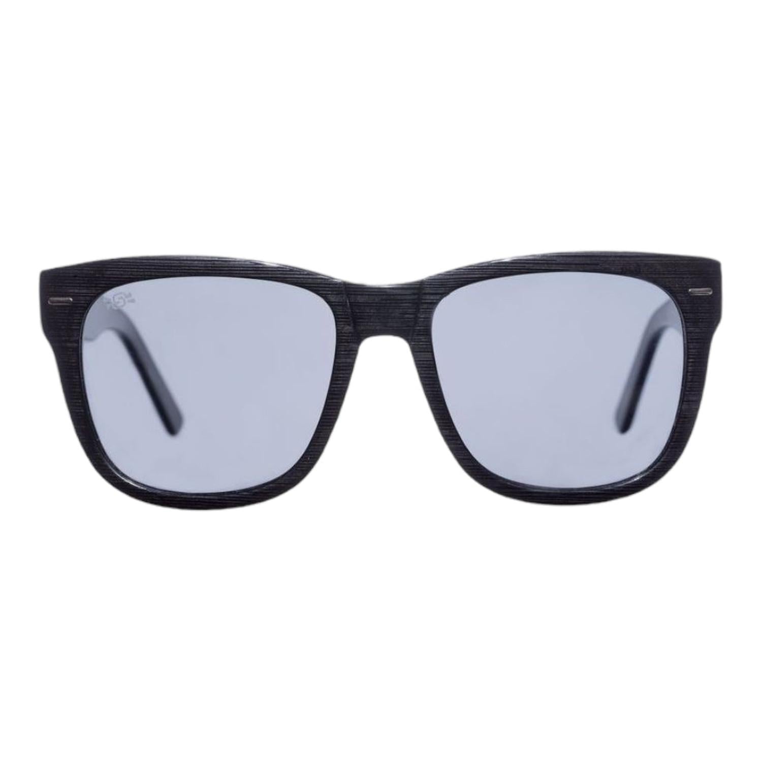 LENTES SOL BIGSUR MANHATTAN BLACK & WOOD SMOKE - 1