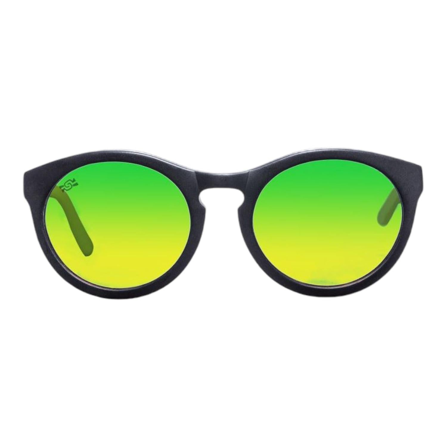 ANTEOJOS BIGSUR LEMUR BLACK & SANDAL WOOD GREEN - 1