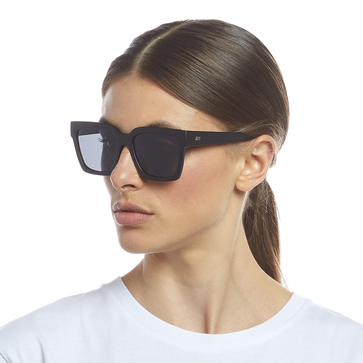 ANTEOJOS DE SOL WEEKEND RIOT MATTE BLACK - SMOKE MONO POLARIZED - 4