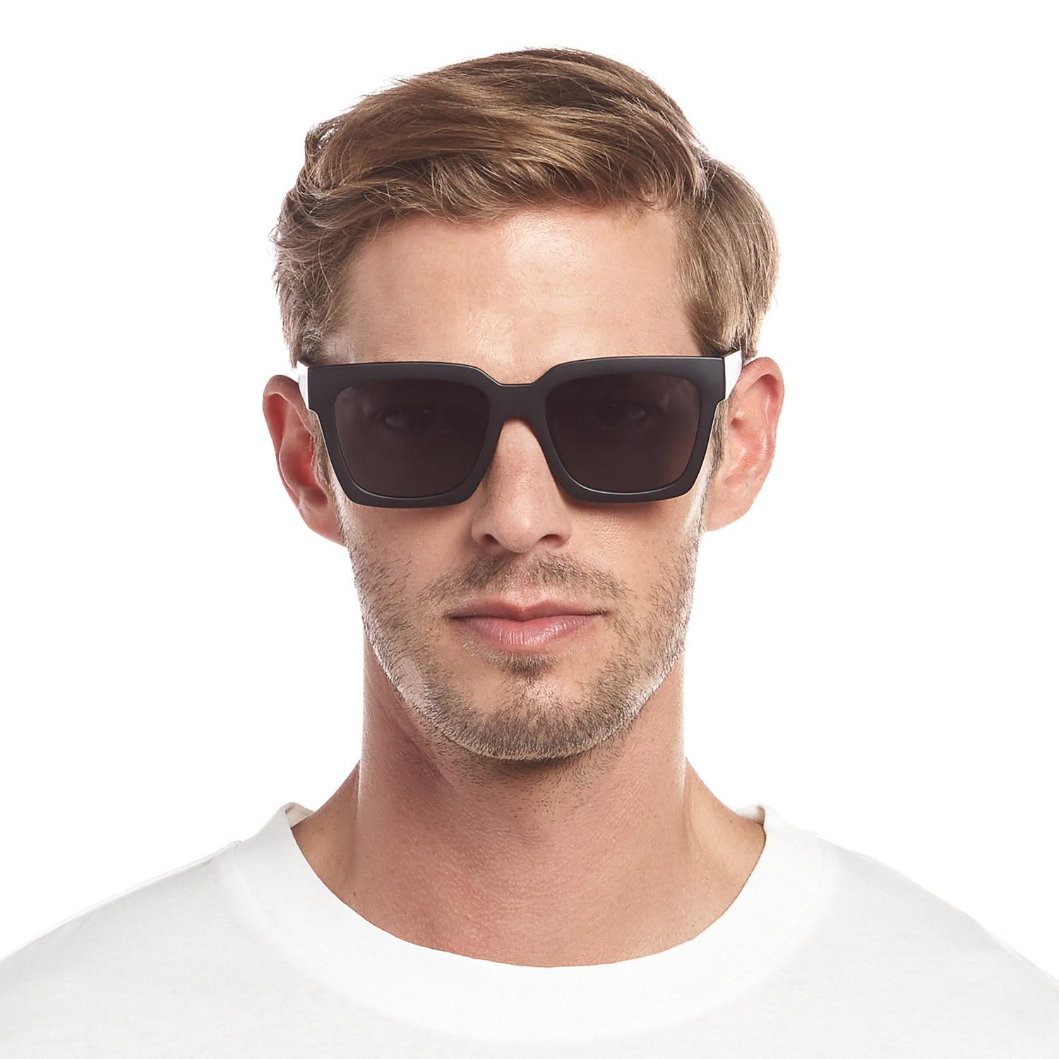 ANTEOJOS DE SOL WEEKEND RIOT MATTE BLACK - SMOKE MONO POLARIZED - 5