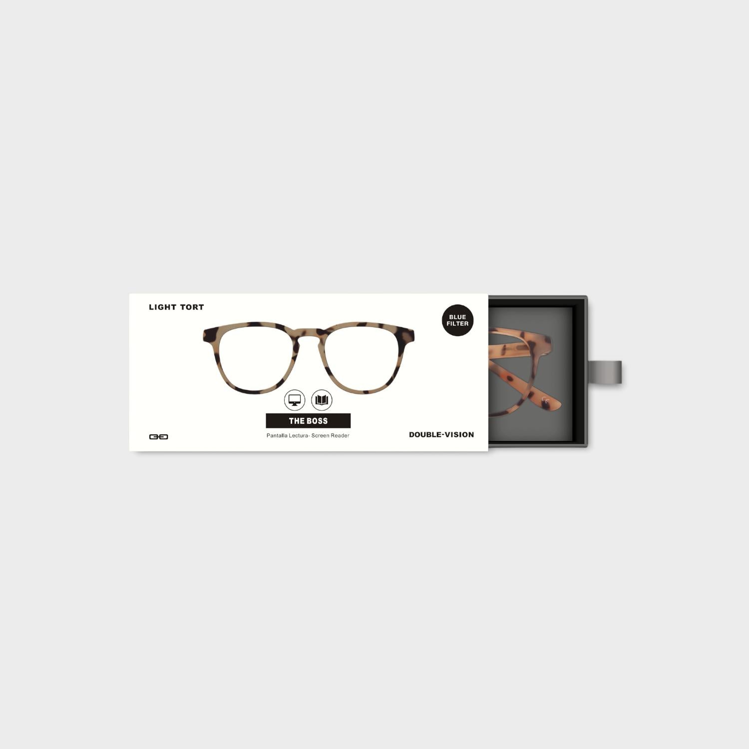 ANTEOJOS DOUBLE VISION PANTALLA THE BOSS TORT CLARO - 4