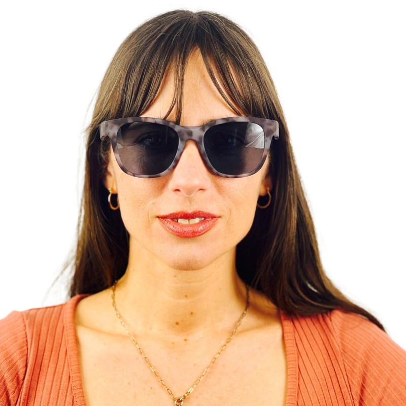LENTES SOL DOUBLE VISION THE HUNTER GRIS TORT/AZUL POL - 4