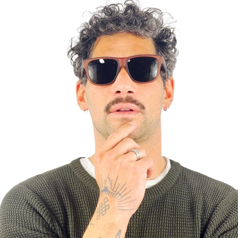 LENTES SOL DOUBLE VISION THE SURFER CAFÉ/GRIS POL - 2