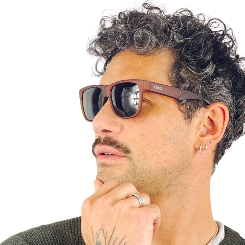 LENTES SOL DOUBLE VISION THE SURFER CAFÉ/GRIS POL - 3