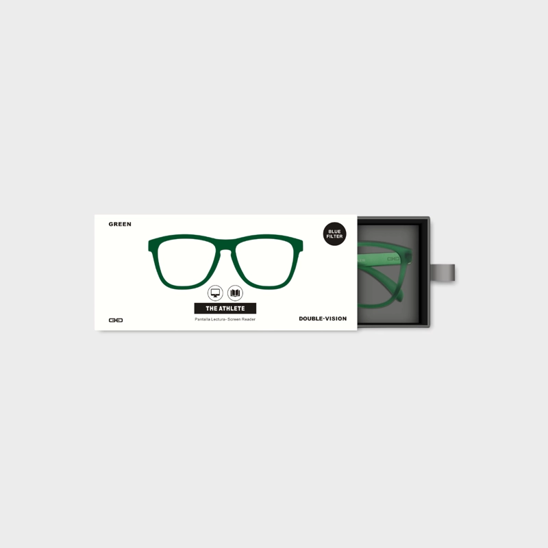 ANTEOJOS DOUBLE VISION SOL THE ATHLETE VERDE - 4