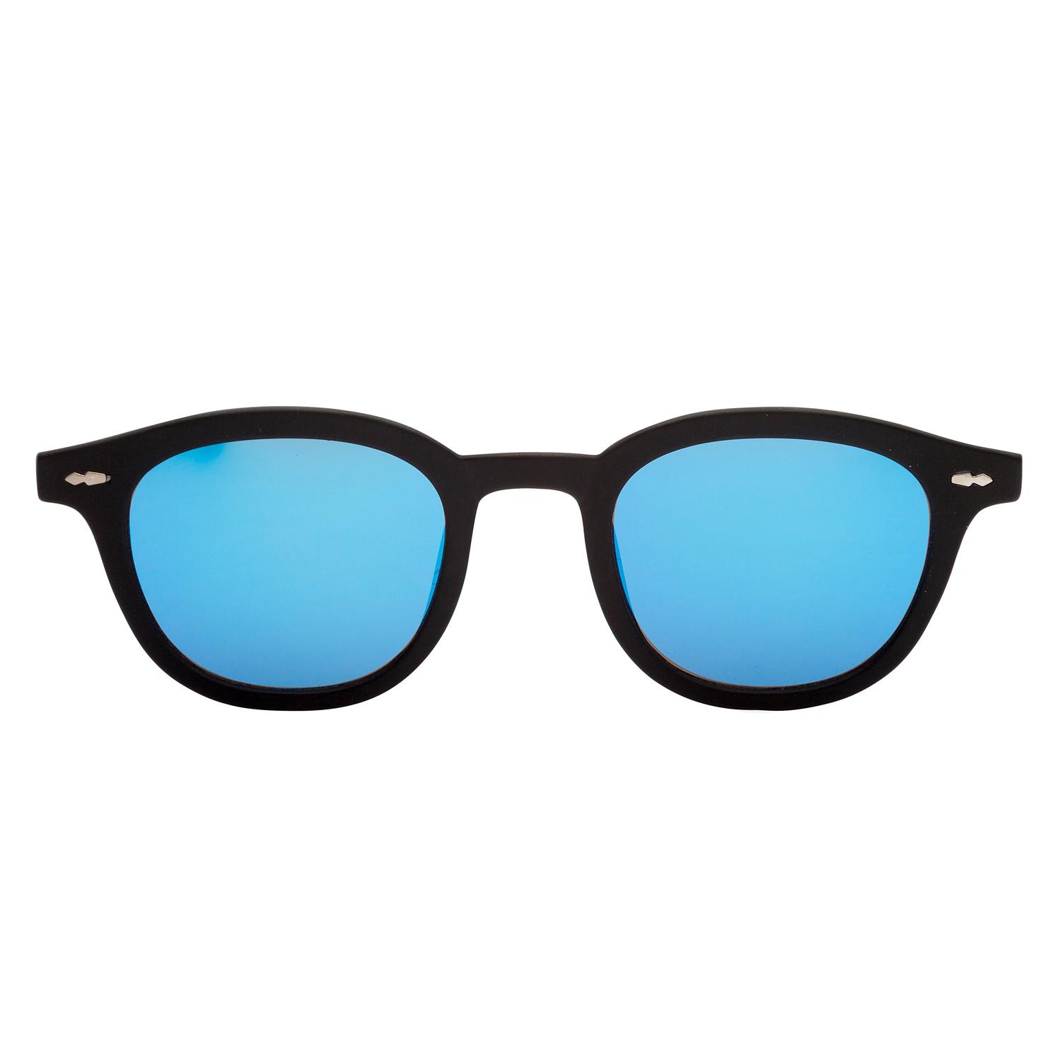 ANTEOJOS WAR SOL RIVER BLACK REVO BLUE - 1