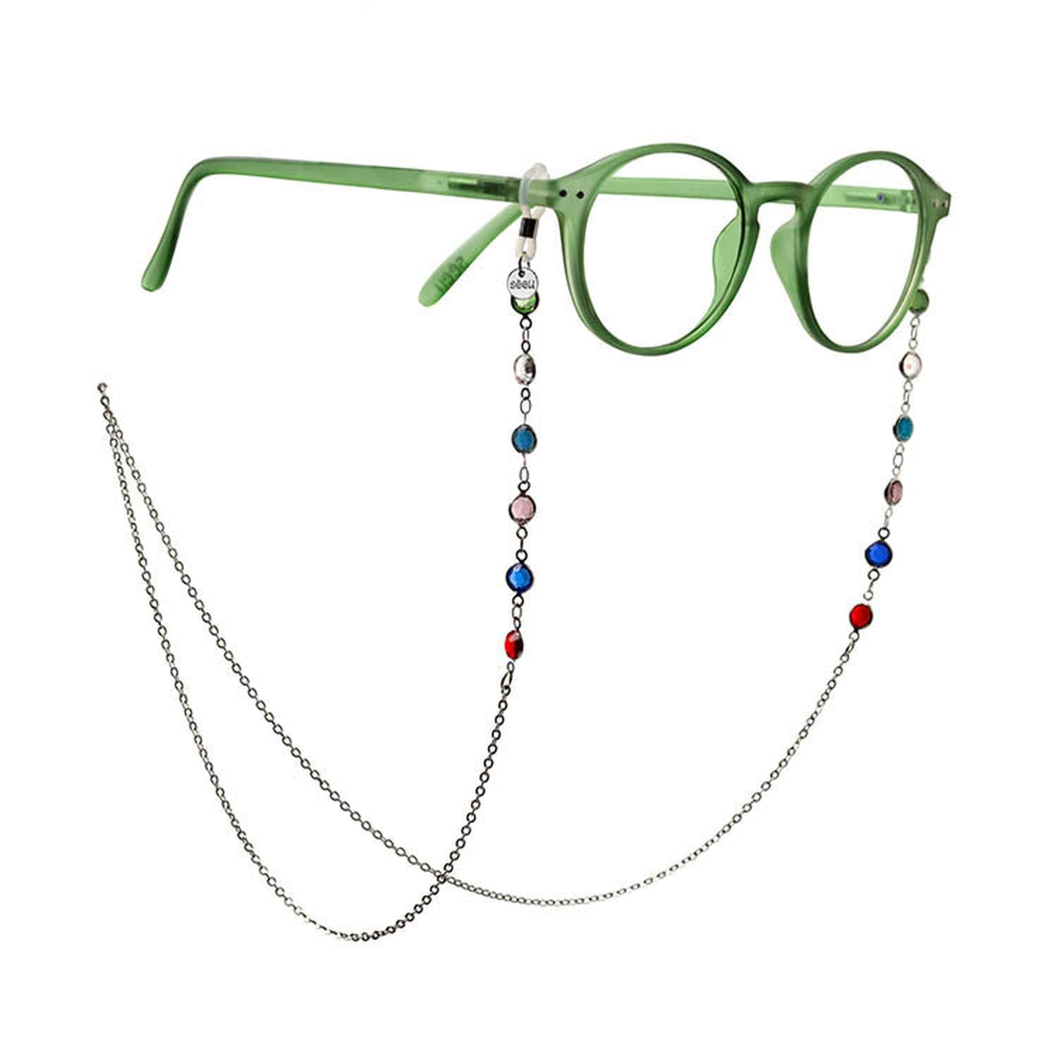 STRAP ANTEOJOS SËEU CRISTAL PLATA - 1