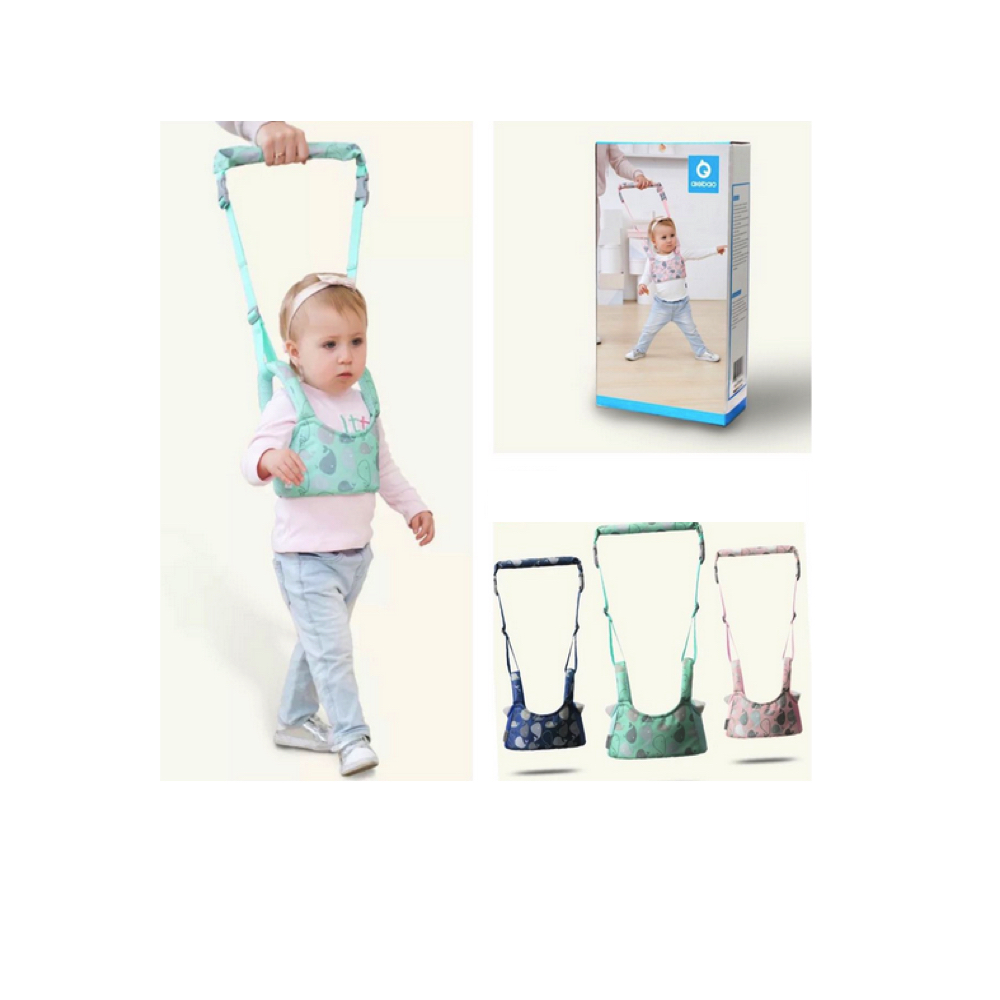 ARNÉS SALÓN DEL ACCESORIO BEBÉ NIÑOS SUJETADOR CAMINAR AJUSTABLE CALIDAD ROSADO - 2