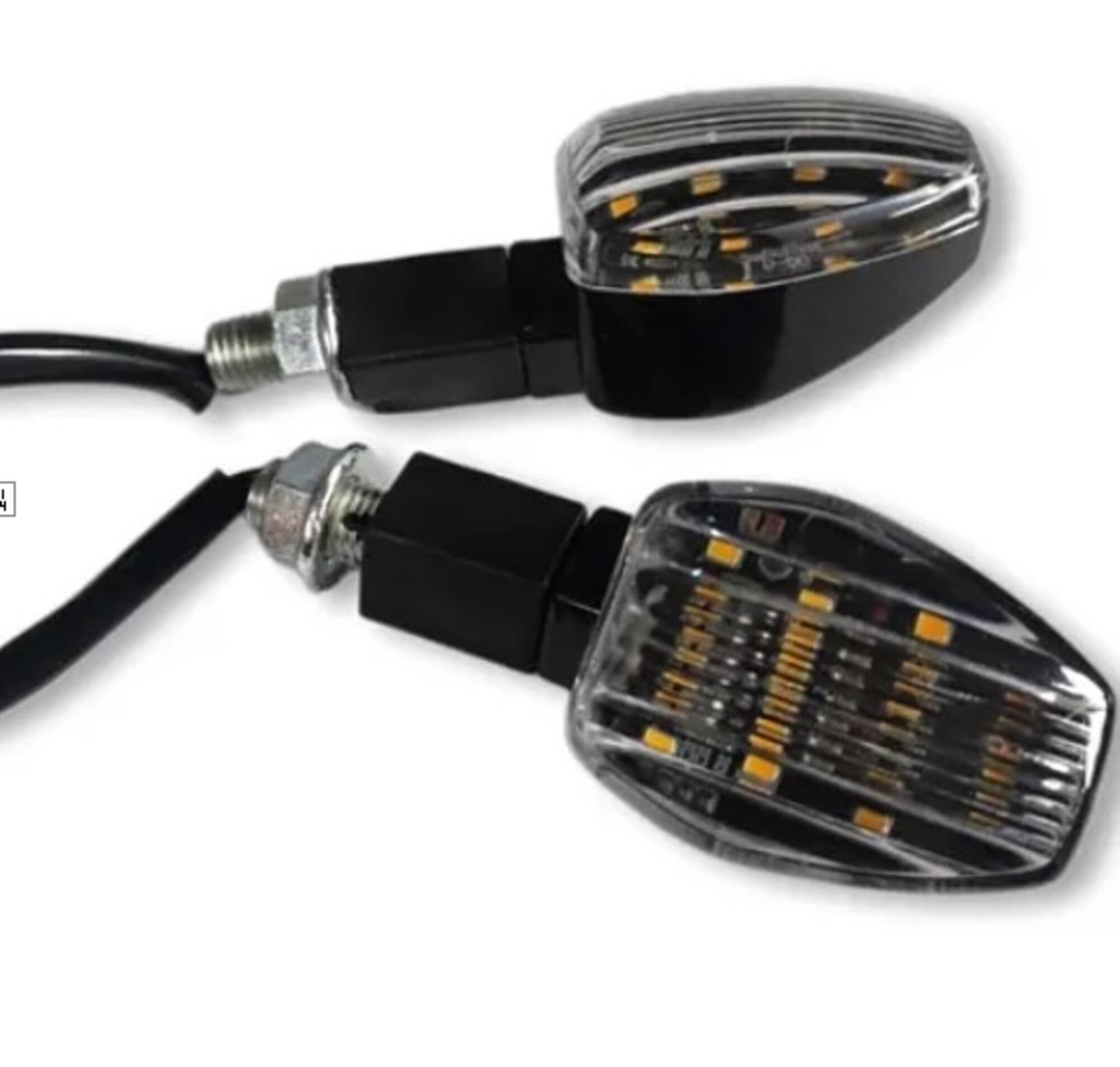 LUCES INTERMITENTES LED UNIVERSAL MOTO SCOOTER BICIMOTO - 2