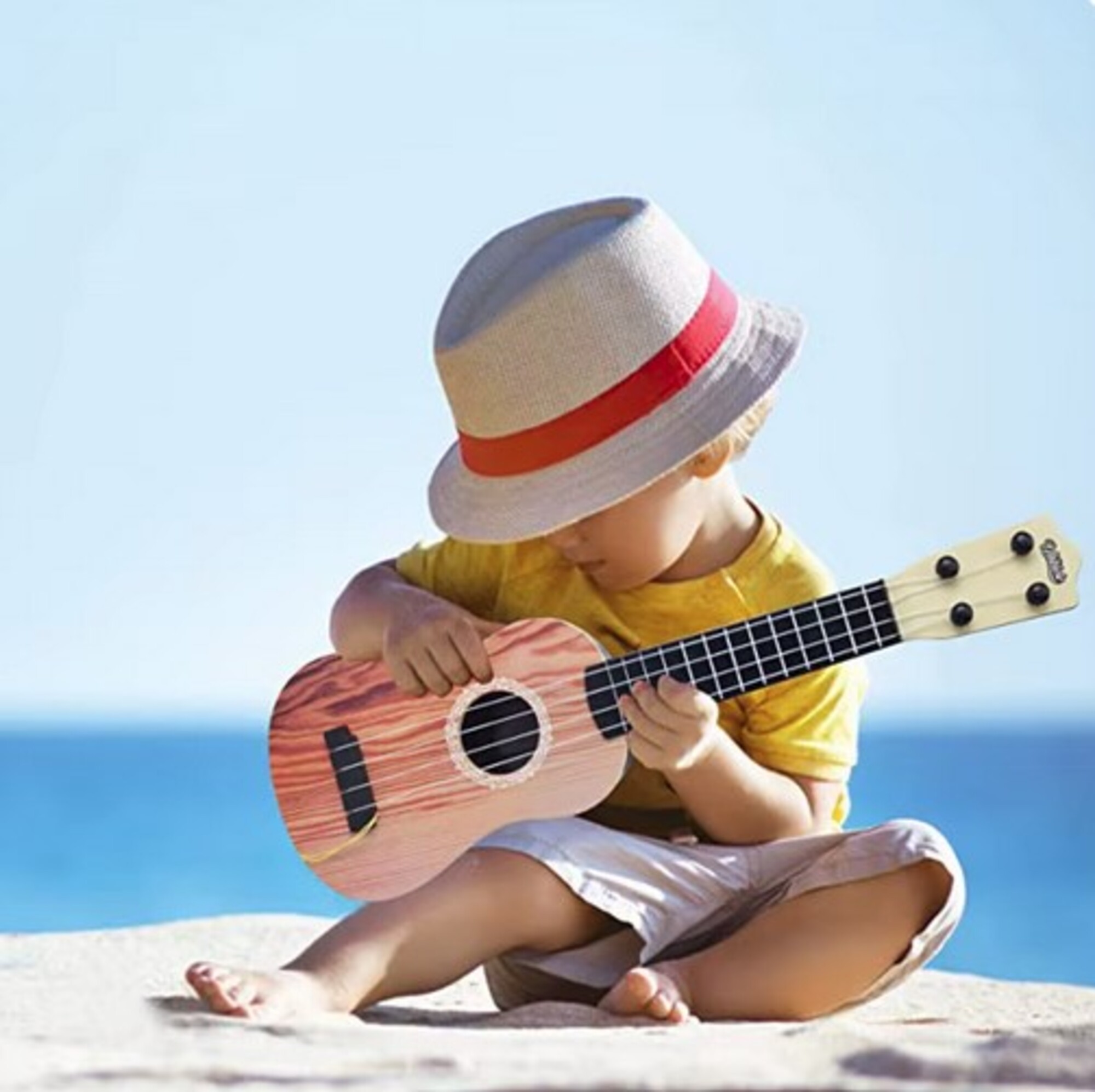 GUITARRA DIDACTICA NIÑOS UKULELE ENTRENAMIENTO Y DIVERSION - 4