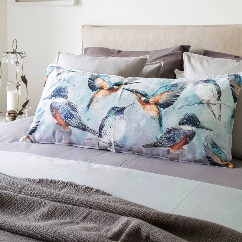COJÍN ESTAMPADO 40X90 MARTÍN TURQUESA XL - 2