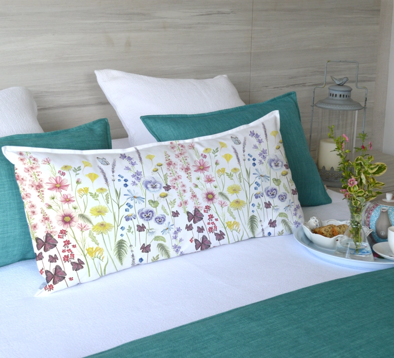 COJÍN MULTICOLOR ESTAMPADO 40X90 PRIMAVERA XL - 2
