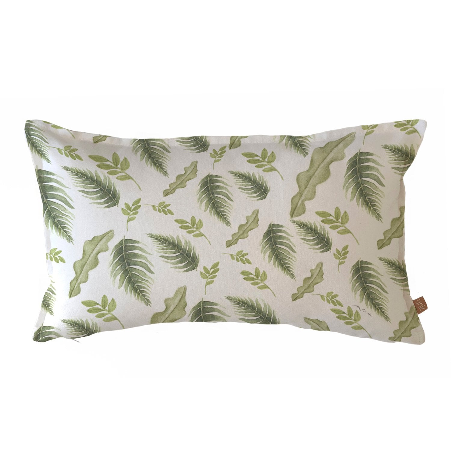 FUNDA COJÍN ESTAMPADO 50X30 PRIMAVERA VERDE - 1