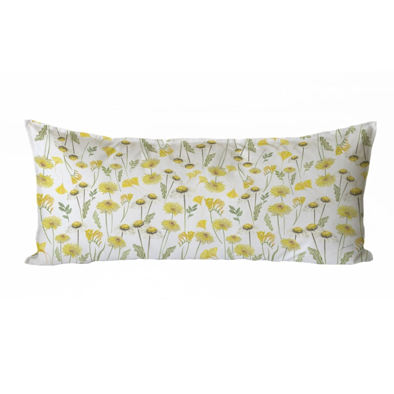 COJÍN ESTAMPADO 40X90 PRIMAVERA AMARILLA XL - 2