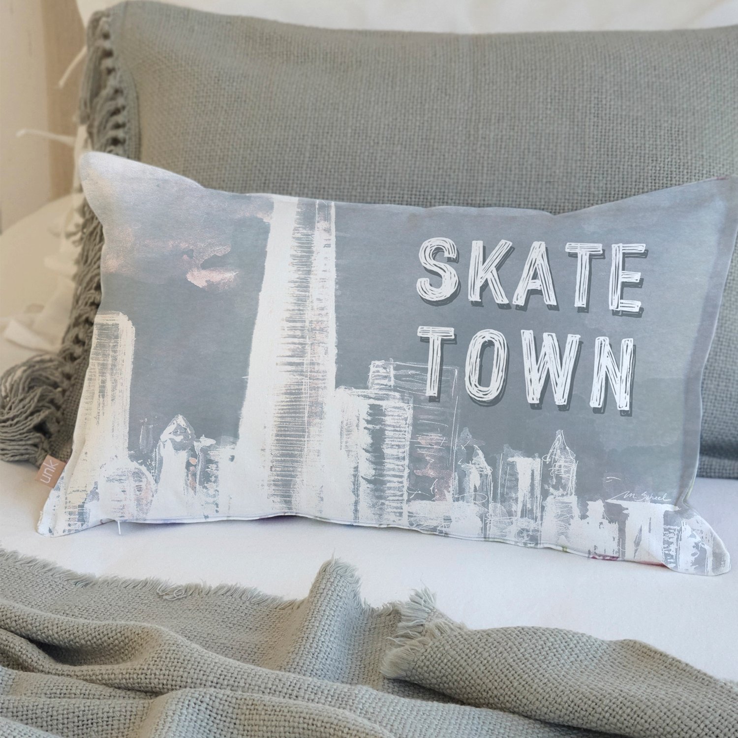 FUNDA COJÍN ESTAMPADO 50X30 SKATE TOWN - 2