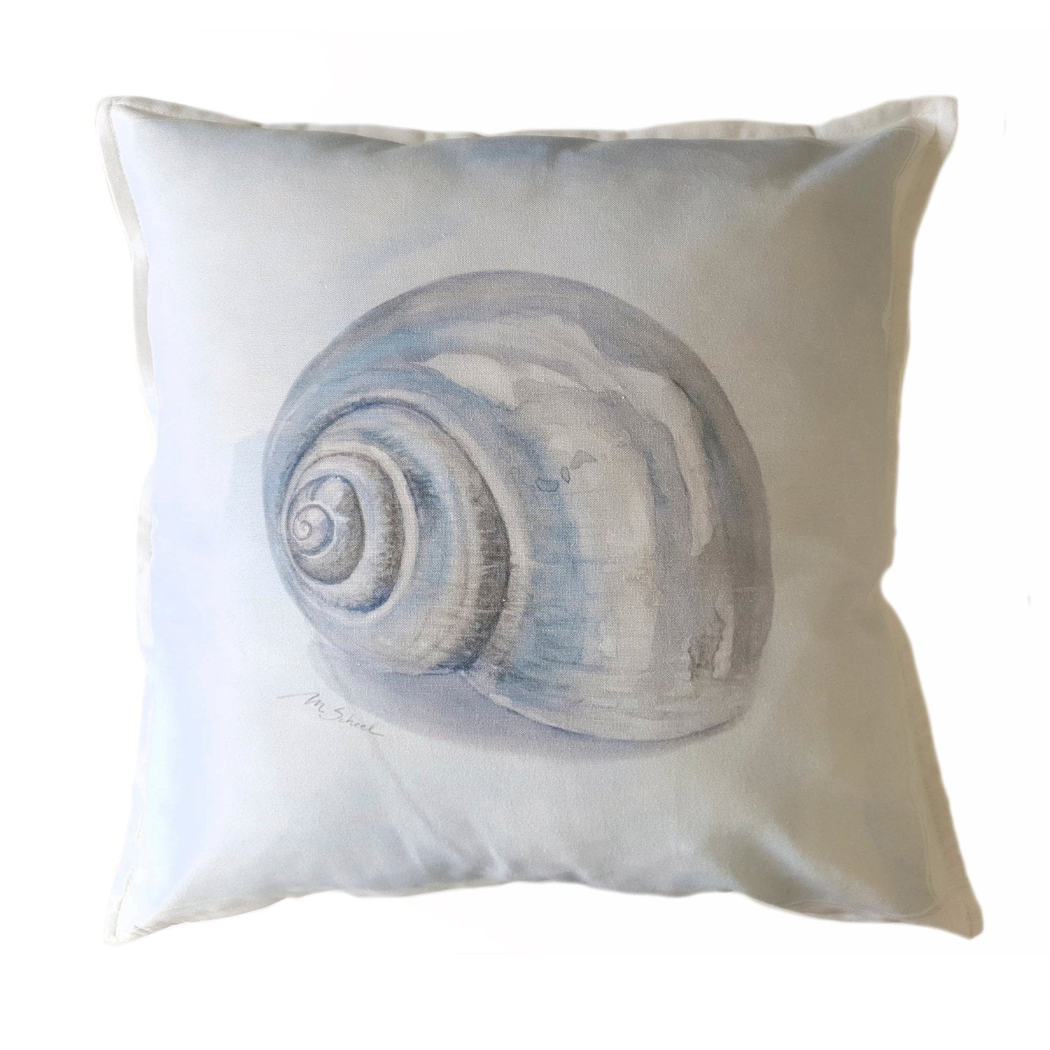 FUNDA COJÍN ESTAMPADO 45X45 CARACOL - 1