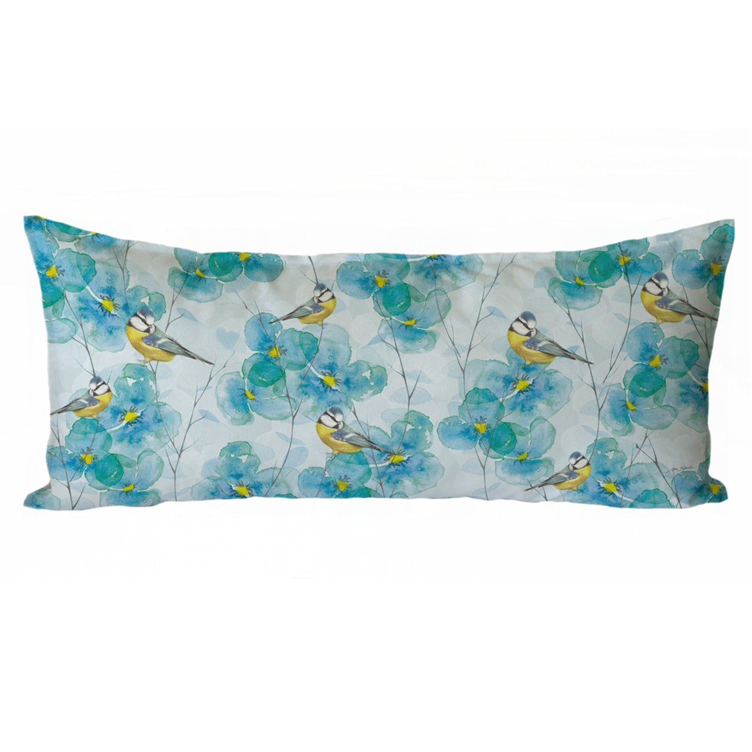 FUNDA COJÍN ESTAMPADO 40X90 MIX TURQUESA BLUETIT XL - 1