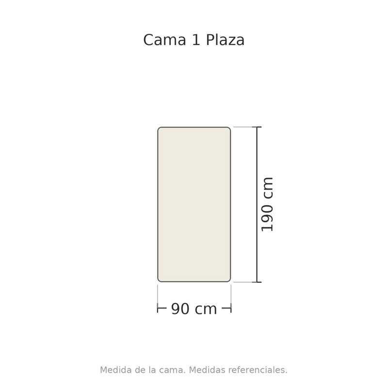 CUBREPLUMON ALGODON STONEWASH AZUL 1 PLAZA - 5