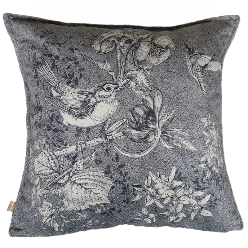 CUBREPLUMON ALGODON STONEWASH GRIS CLARO KING - 3