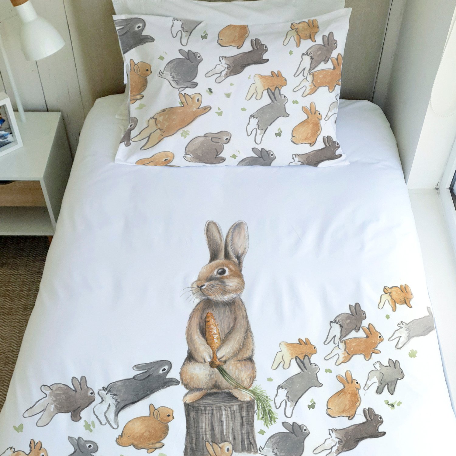 FUNDA PLUMÓN 2 PLAZAS KIDS PEDRO RABBIT - 2