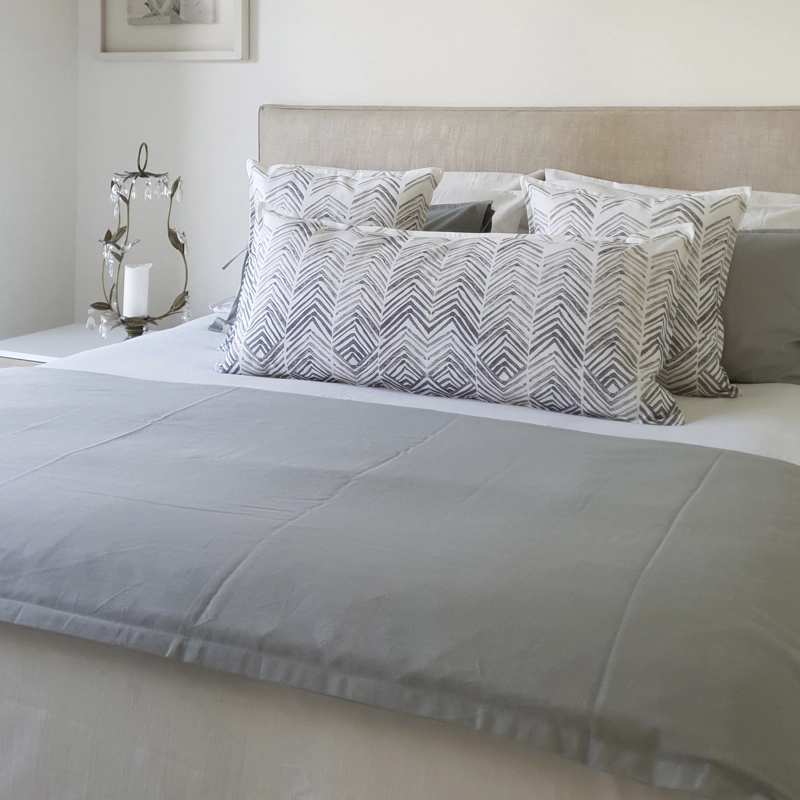 PIECERA CASA ALVARINHO ALGODÓN GRIS CLARO SW 145X70 - 3
