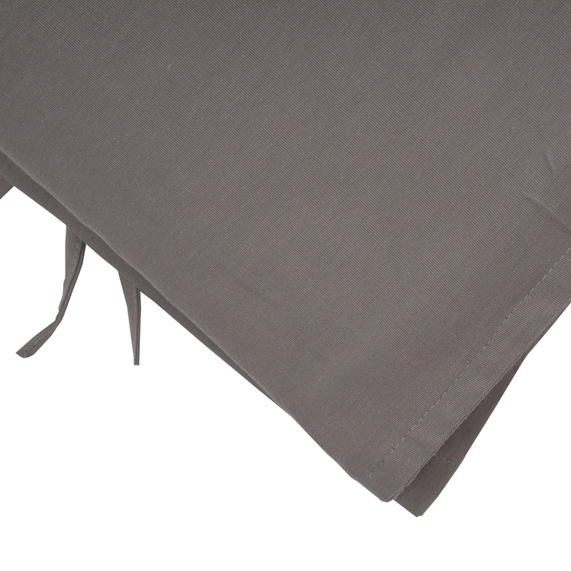 PIECERA CASA ALVARINHO ALGODÓN TAUPÉ SW 145X70 - 2