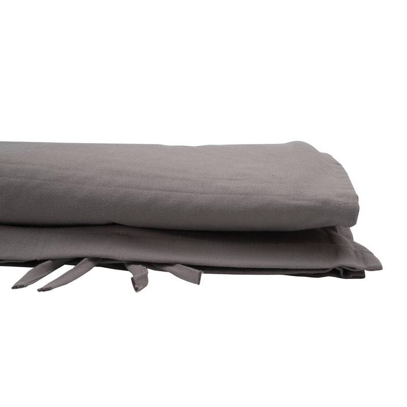 PIECERA CASA ALVARINHO ALGODÓN TAUPÉ SW 145X70 - 3