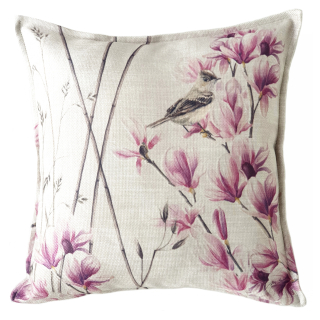 FUNDA COJÍN MARGARITA SCHEEL PARA CASA ALVARINHO MARISA MAGNOLIA Y FÍOFÍO 45 X 45 CM MULTICOLOR - 1