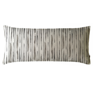 COJÍN MARGARITA SCHEEL PARA CASA ALVARINHO MARISA ABSTRACTO LINEAL XL GRIS - 1