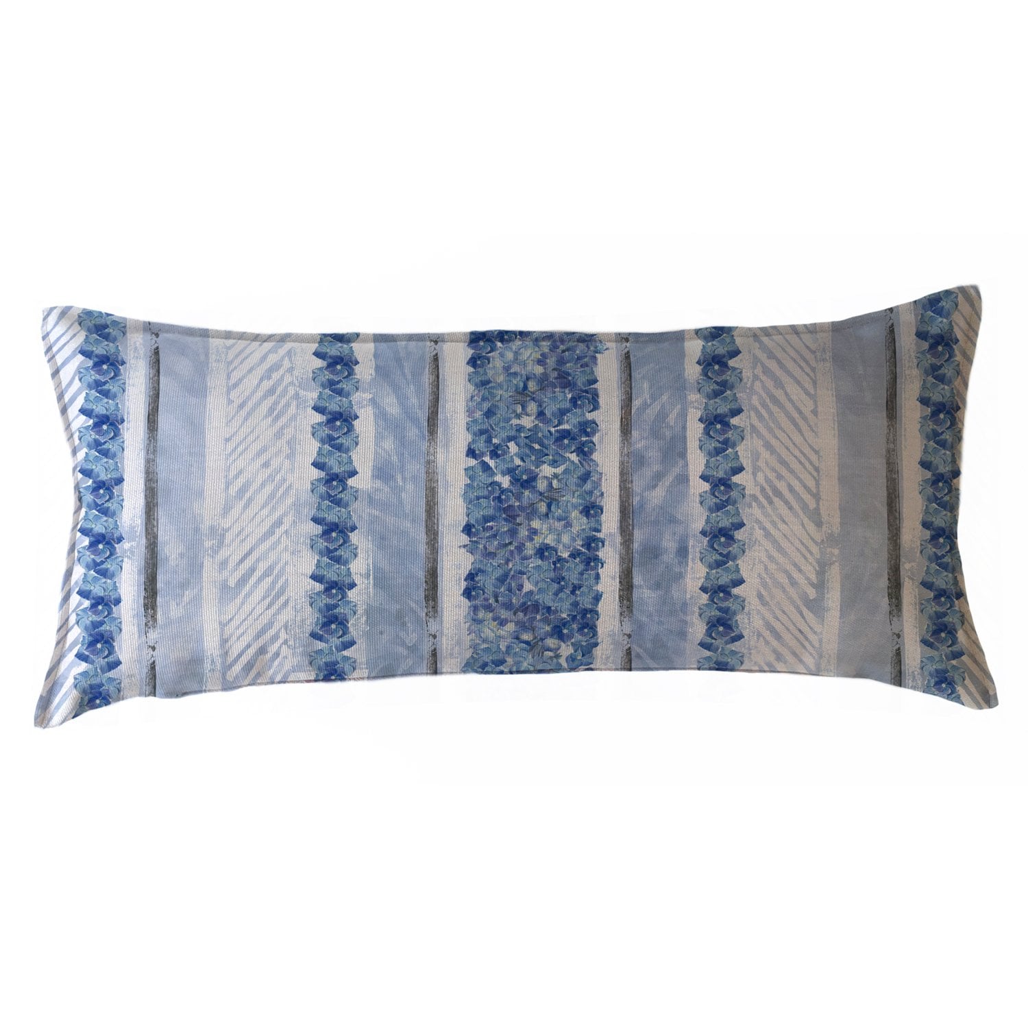 COJIN MARGARITA SCHEEL PARA CASA ALVARINHO MARISA HORTENSIAS XL 90 X 40 CM MULTICOLOR