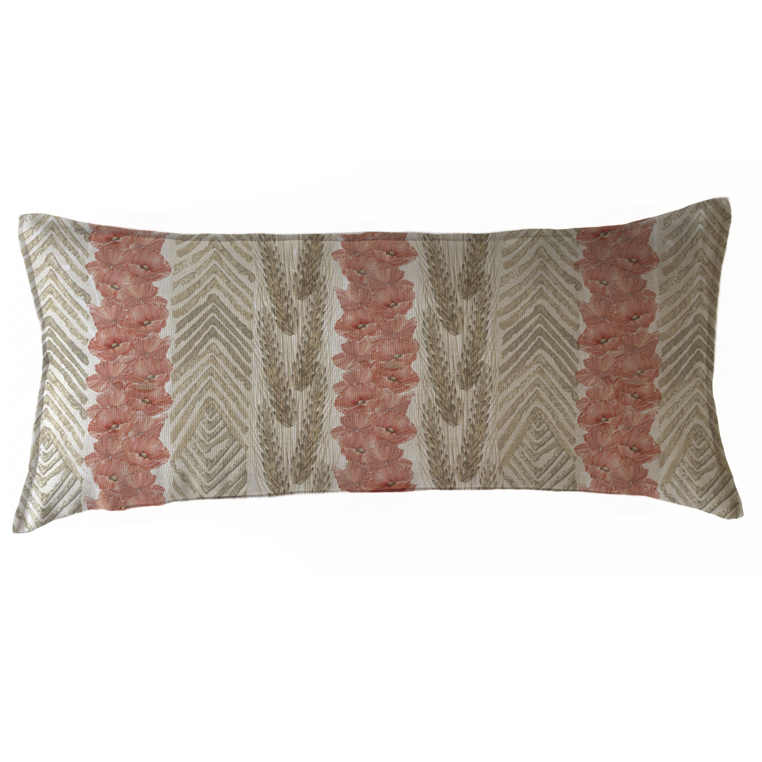 COJÍN MARGARITA SCHEEL PARA CASA ALVARINHO MARISA AMAPOLAS XL 90 X 40 CM MULTICOLOR - 1
