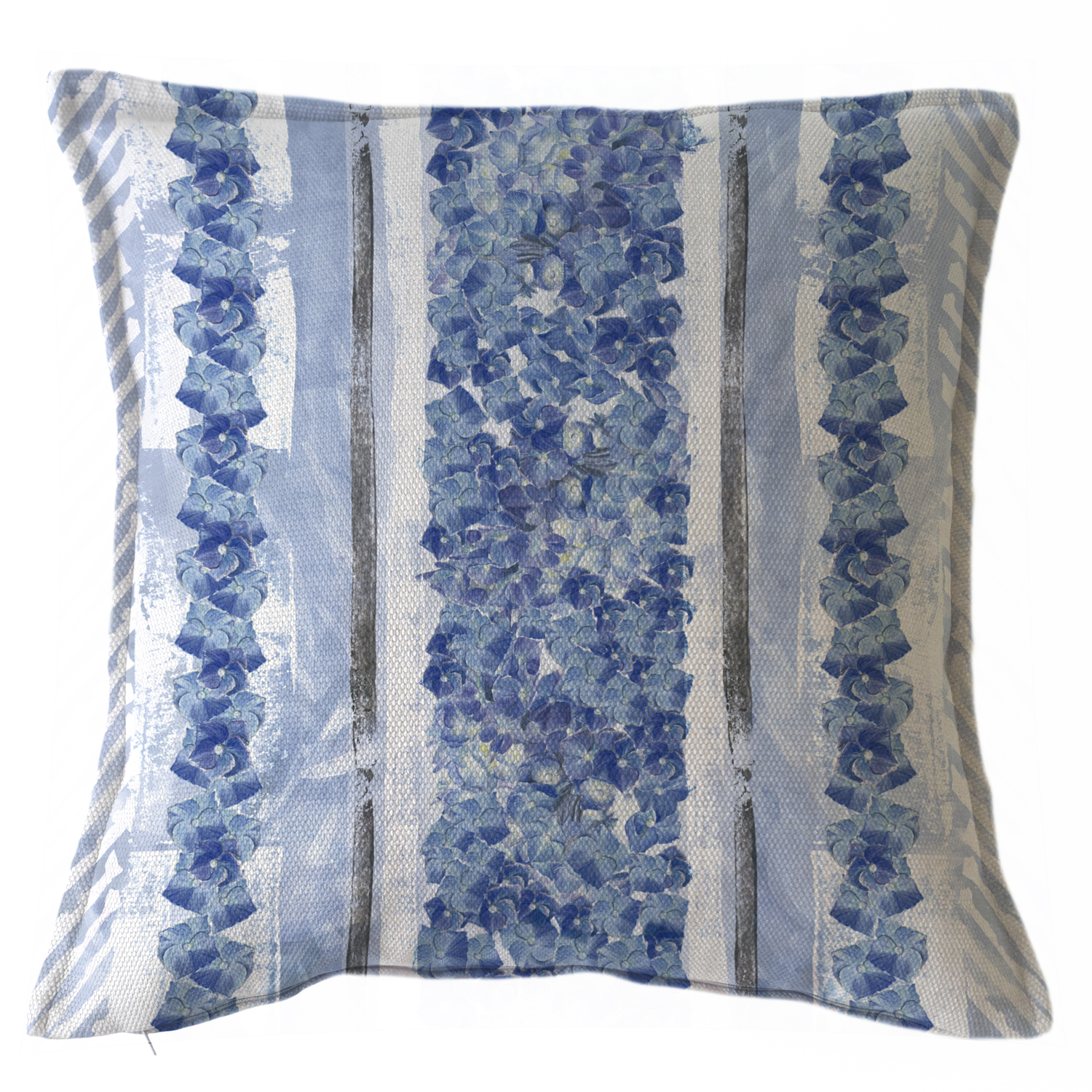 FUNDA COJÍN MARGARITA SCHEEL PARA CASA ALVARINHO MARISA HORTENSIAS 45 X 45 CM MULTICOLOR - 1