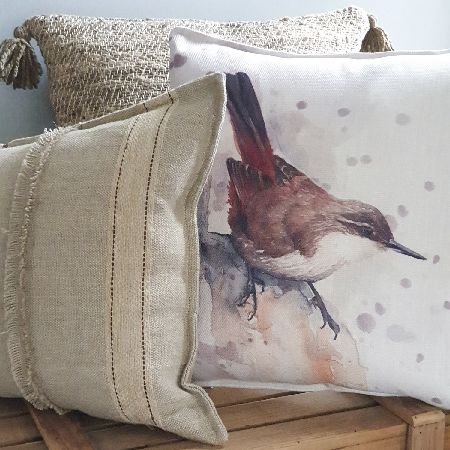 FUNDA COJÍN MARGARITA SCHEEL PARA CASA ALVARINHO MARISA CHIRICOCA 45 X 45 CM MULTICOLOR - 2