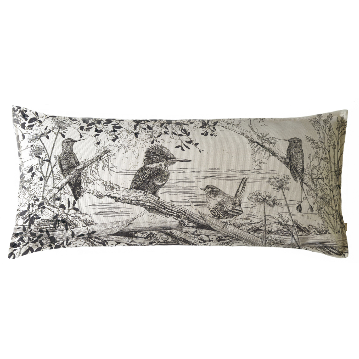 FUNDA COJÍN MARGARITA SCHEEL PARA CASA ALVARINHO MARISA SOMBRAS NATIVAS XL 90 X 40 CM MULTICOLOR - 1