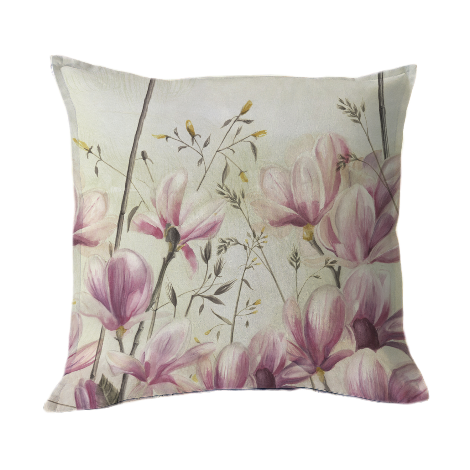 FUNDA COJÍN MARGARITA SCHEEL PARA CASA ALVARINHO ALGODÓN MAGNOLIA 45 X 45 CM MULTICOLOR - 1