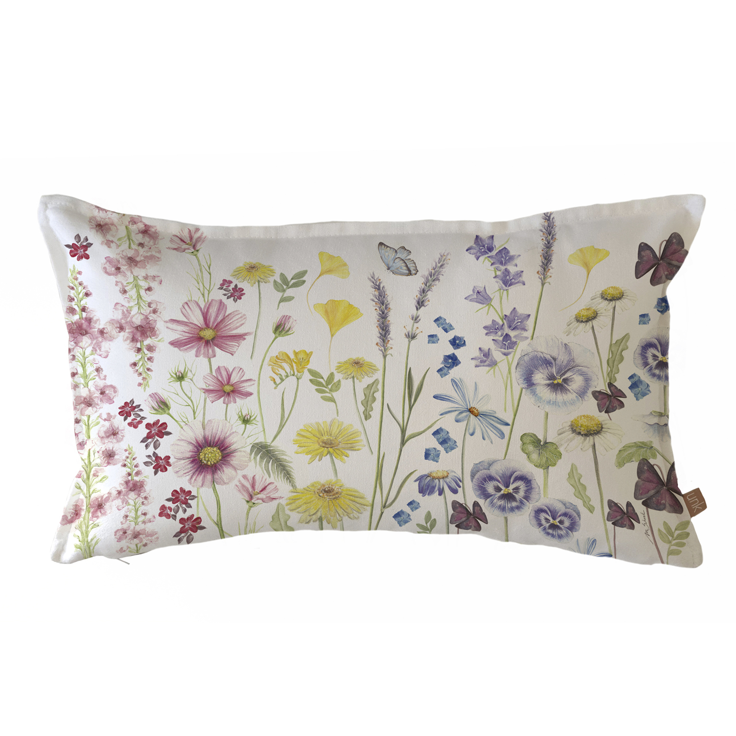 FUNDA COJIN MARGARITA SCHEEL PARA CASA ALVARINHO ALGODON PRIMAVERA 50 X 30 CM MULTICOLOR