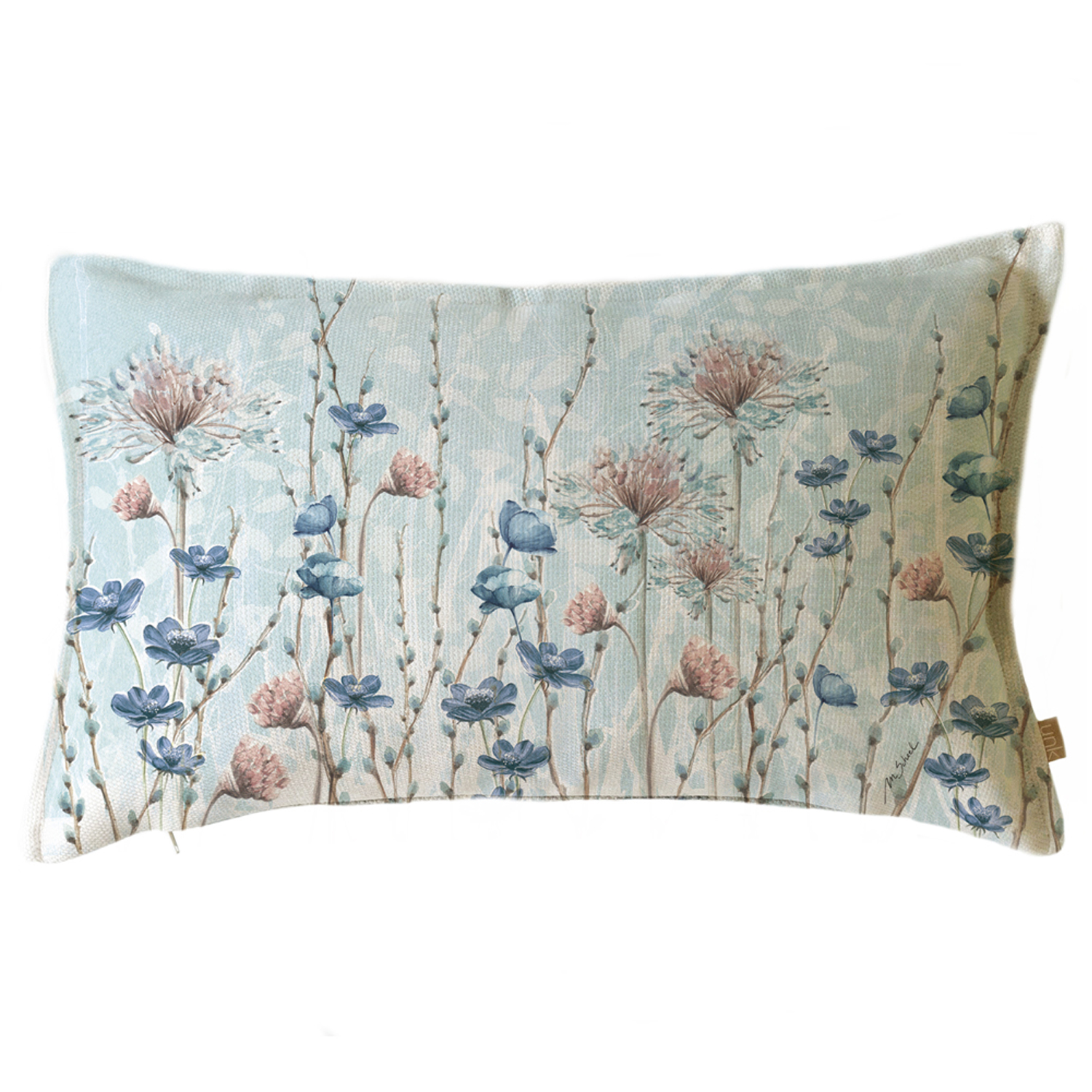 FUNDA COJÍN MARGARITA SCHEEL PARA CASA ALVARINHO BROTES INVIERNO 50 X 30 CM MULTICOLOR - 1