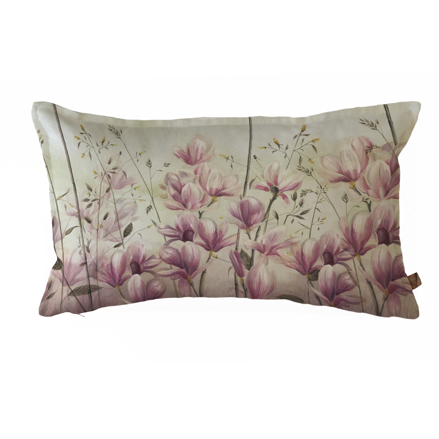 FUNDA COJÍN MARGARITA SCHEEL PARA CASA ALVARINHO ALGODÓN MAGNOLIA 50 X 30 CM MULTICOLOR - 1