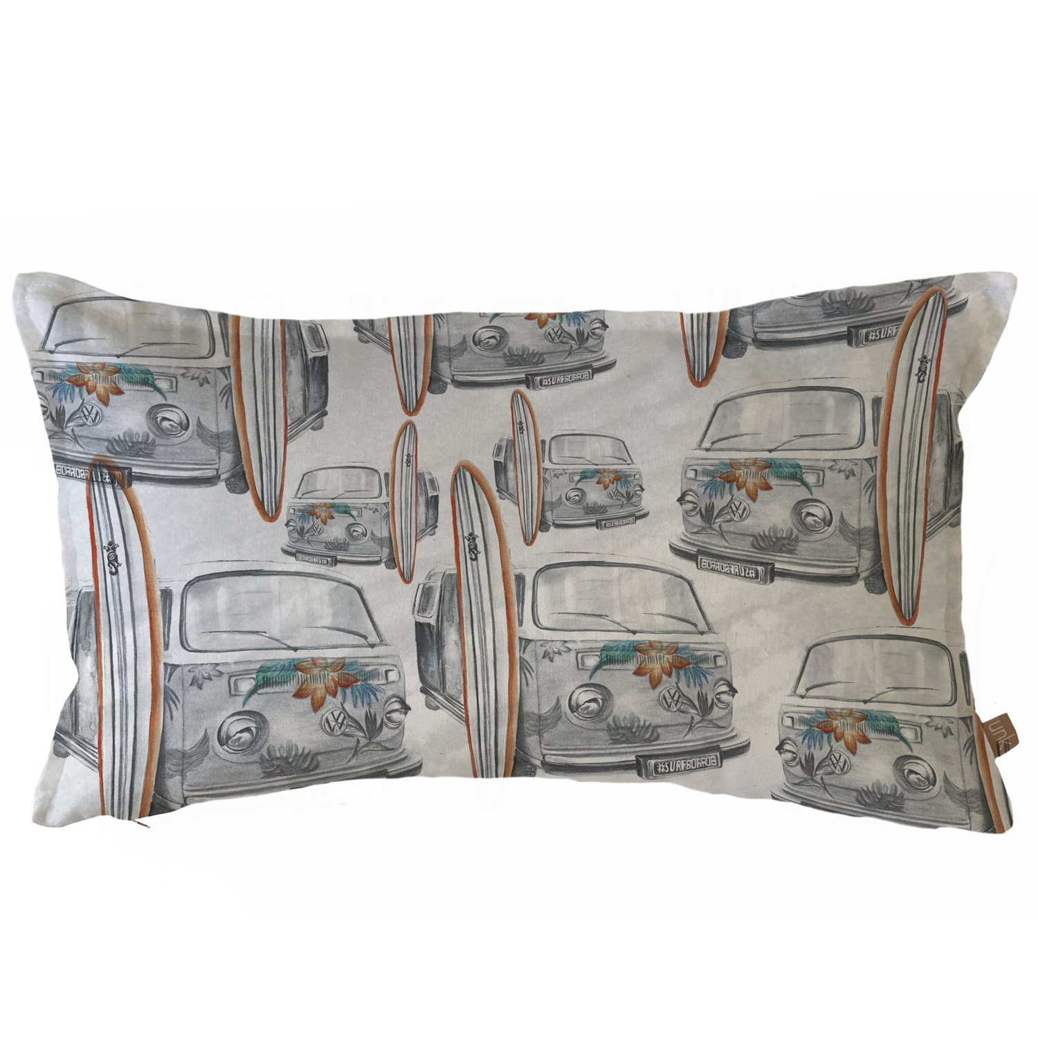 FUNDA COJIN MARGARITA SCHEEL PARA CASA ALVARINHO ALGODON MIX COMBI 50 X 30 CM MULTICOLOR