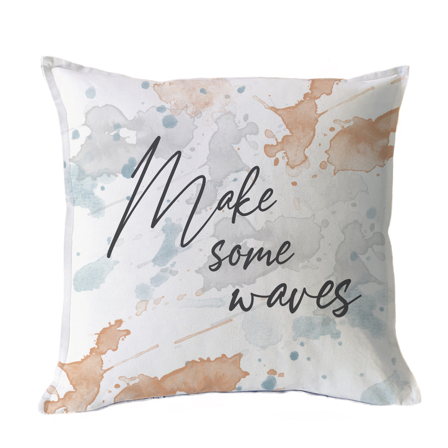FUNDA COJÍN MARGARITA SCHEEL PARA CASA ALVARINHO ALGODÓN MAKE SOME WAVES 45 X 45 CM MULTICOLOR - 1