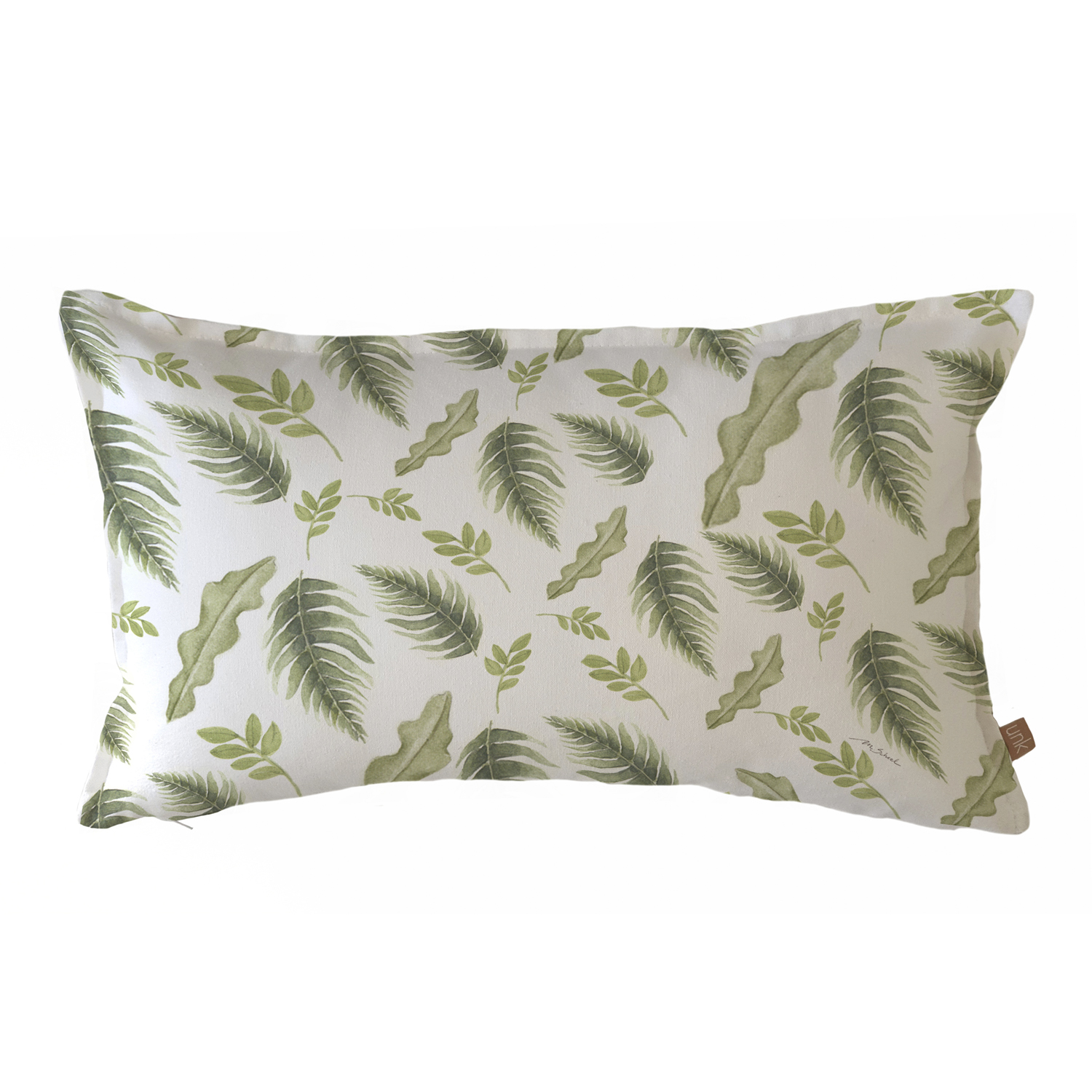 FUNDA COJIN MARGARITA SCHEEL PARA CASA ALVARINHO ALGODON PRIMAVERA 50 X 30 CM VERDE