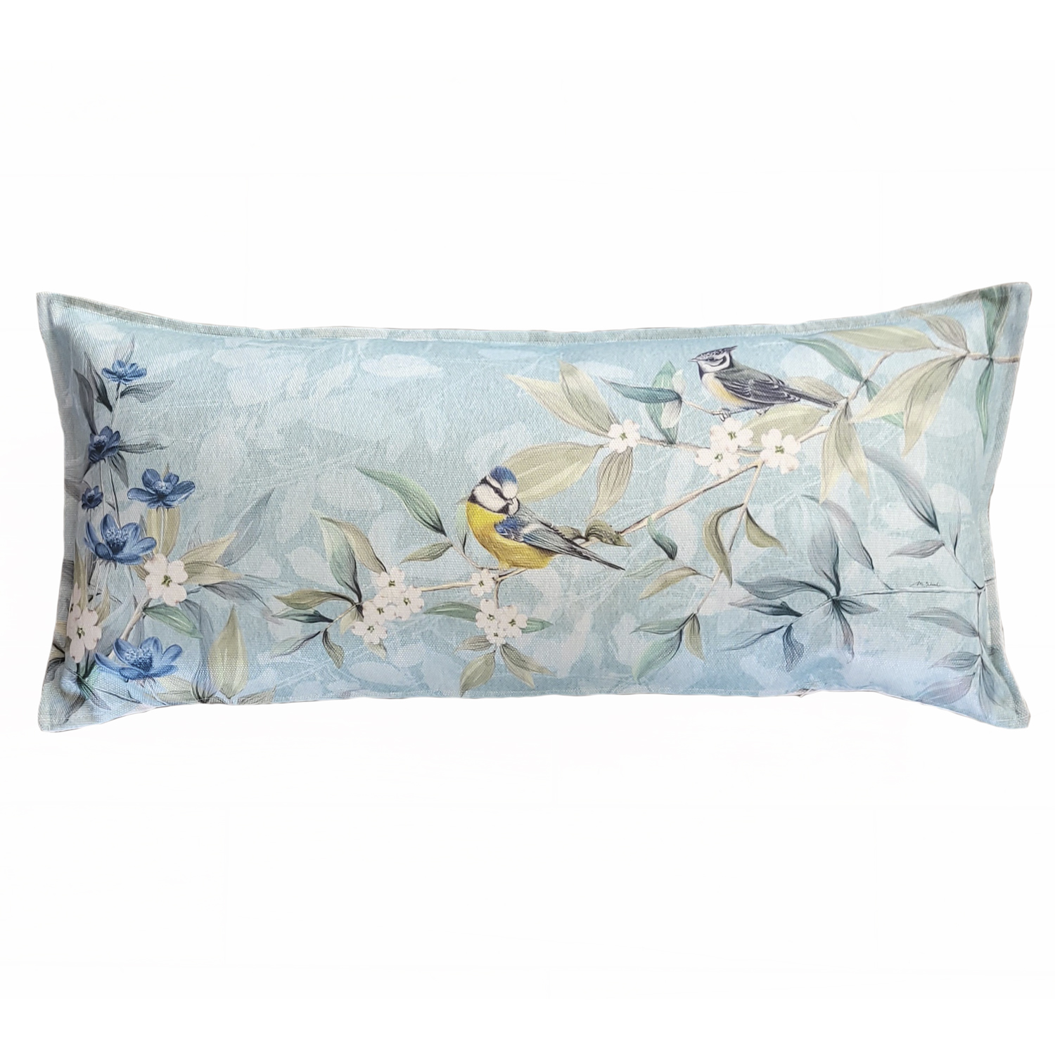 FUNDA COJIN MARGARITA SCHEEL PARA CASA ALVARINHO MARISA ALLEGRO XL 90 X 40 CM TURQUESA