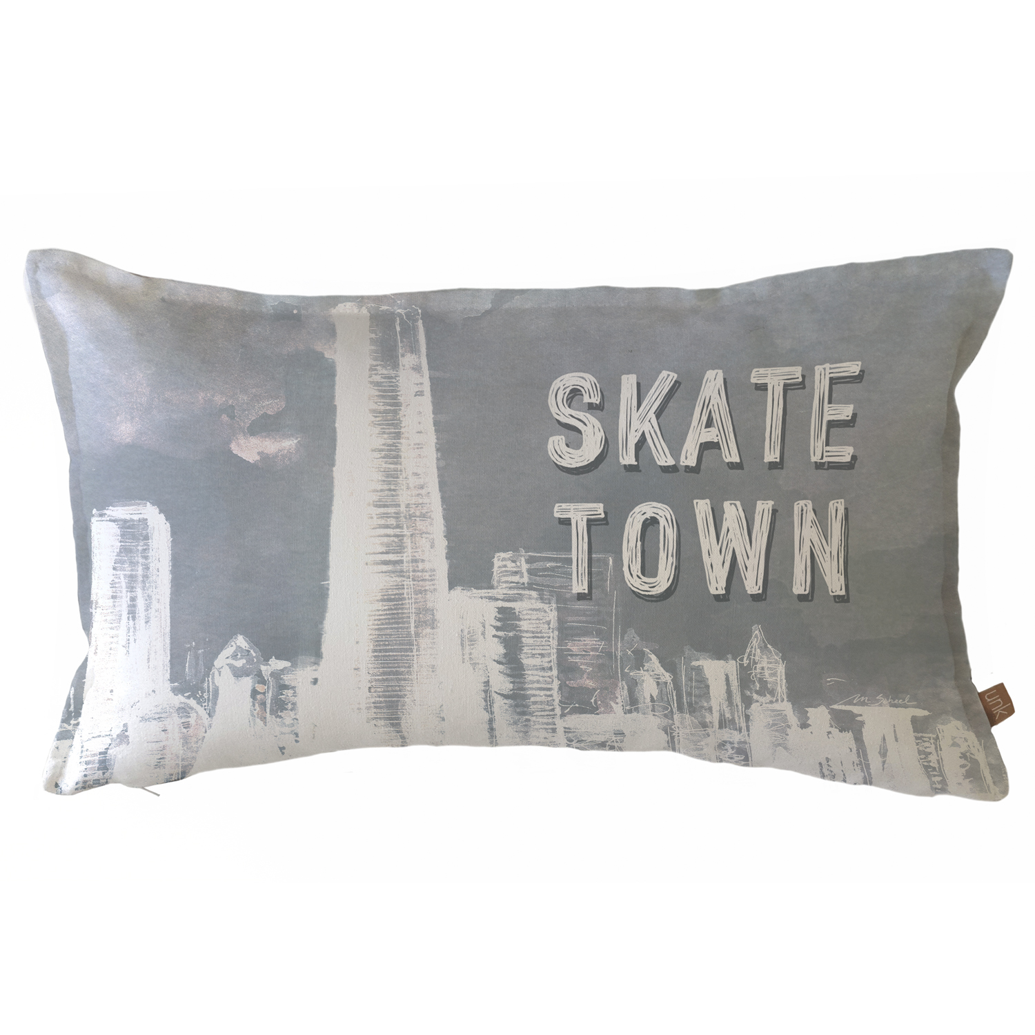 FUNDA COJÍN MARGARITA SCHEEL PARA CASA ALVARINHO ALGODÓN SKATE TOWN 50 X 30 CM MULTICOLOR - 1