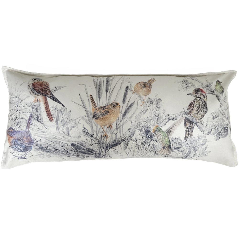 FUNDA COJÍN MARGARITA SCHEEL PARA CASA ALVARINHO VELVET ENCANTO NATIVO XL 90 X 40 CM MULTICOLOR - 1