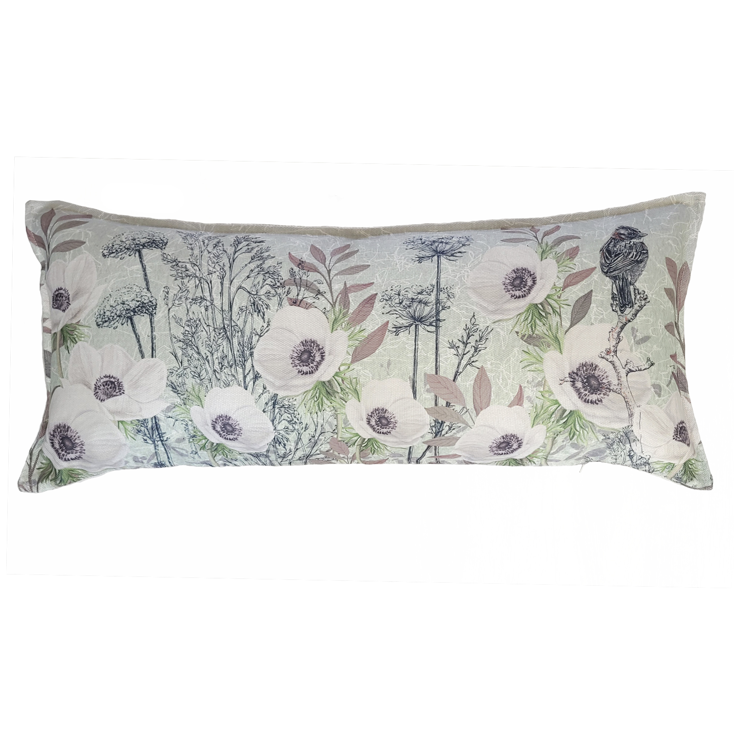 FUNDA COJIN MARGARITA SCHEEL PARA CASA ALVARINHO MARISA DALILA XL 90 X 40 CM MENTA