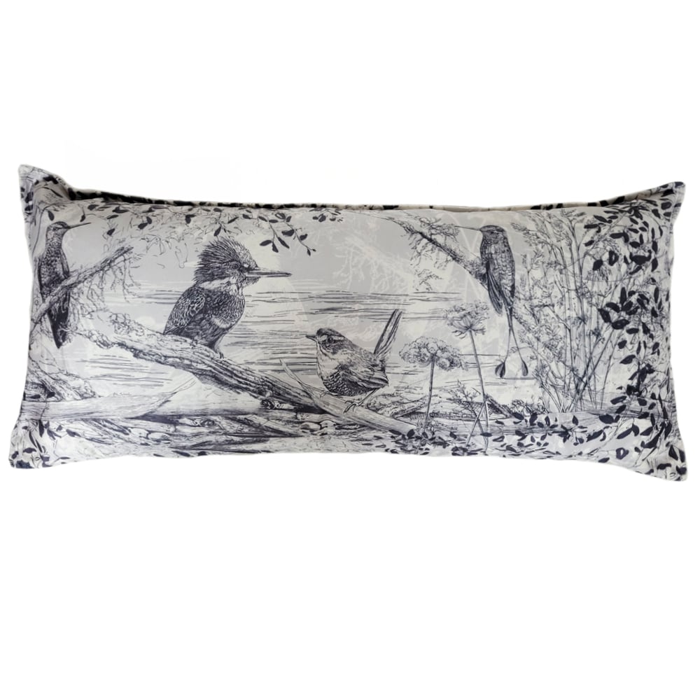FUNDA COJÍN MARGARITA SCHEEL PARA CASA ALVARINHO VELVET SOMBRAS NATIVAS XL 90 X 40 CM MULTICOLOR - 1
