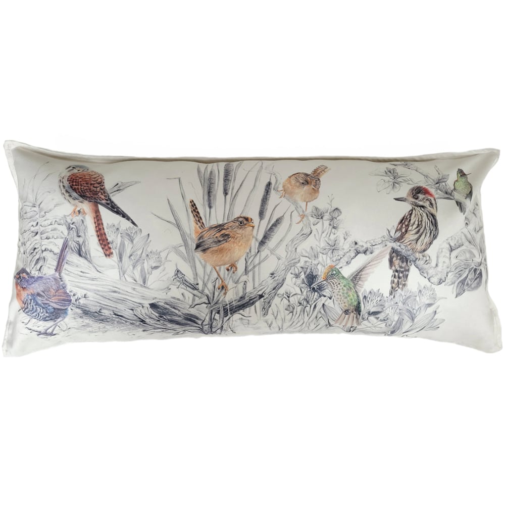 COJÍN MARGARITA SCHEEL PARA CASA ALVARINHO VELVET ENCANTO NATIVO XL 90 X 40 CM MULTICOLOR - 1