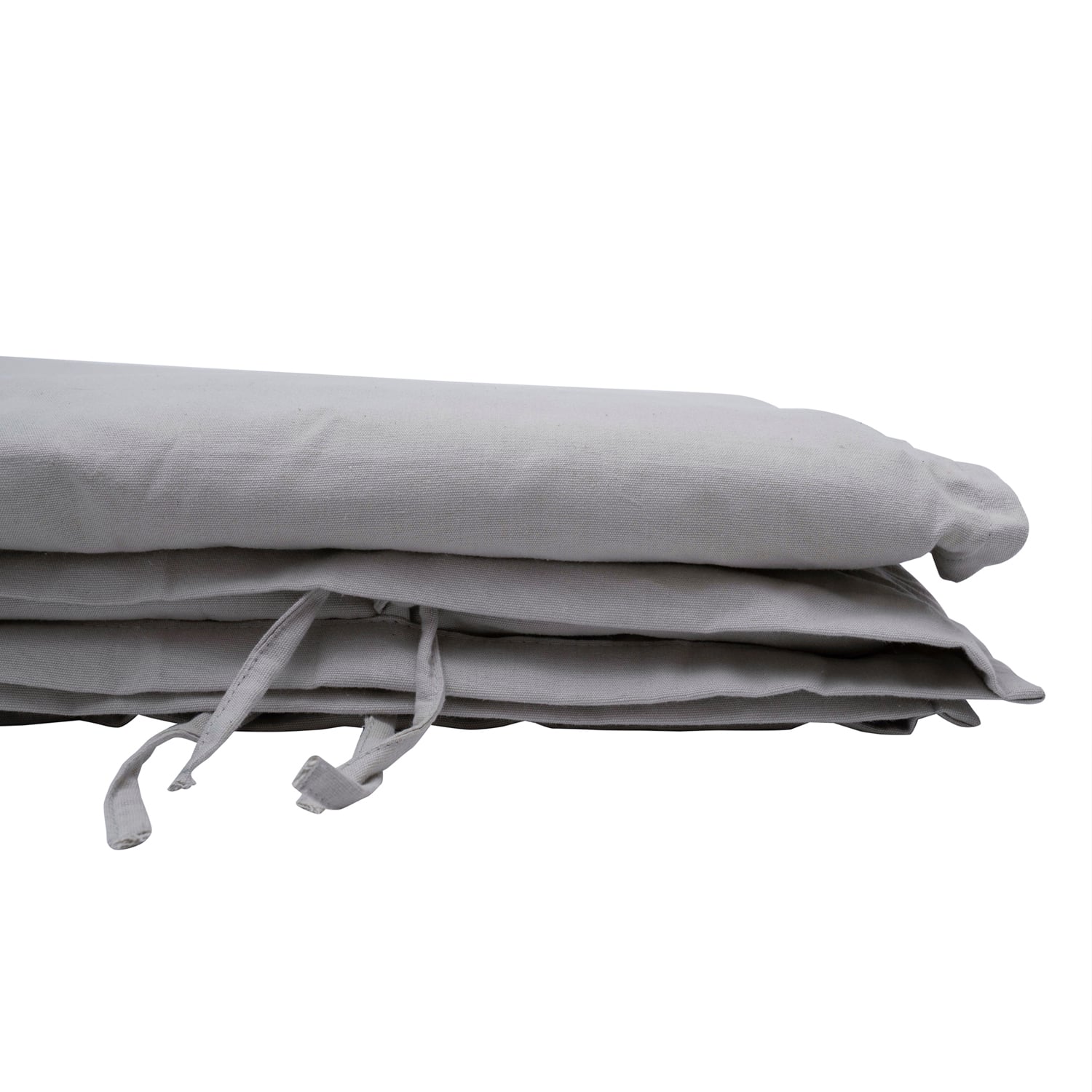 PIECERA CASA ALVARINHO STONE WASH 145 X 70 CM ALGODÓN GRIS CLARO - 3