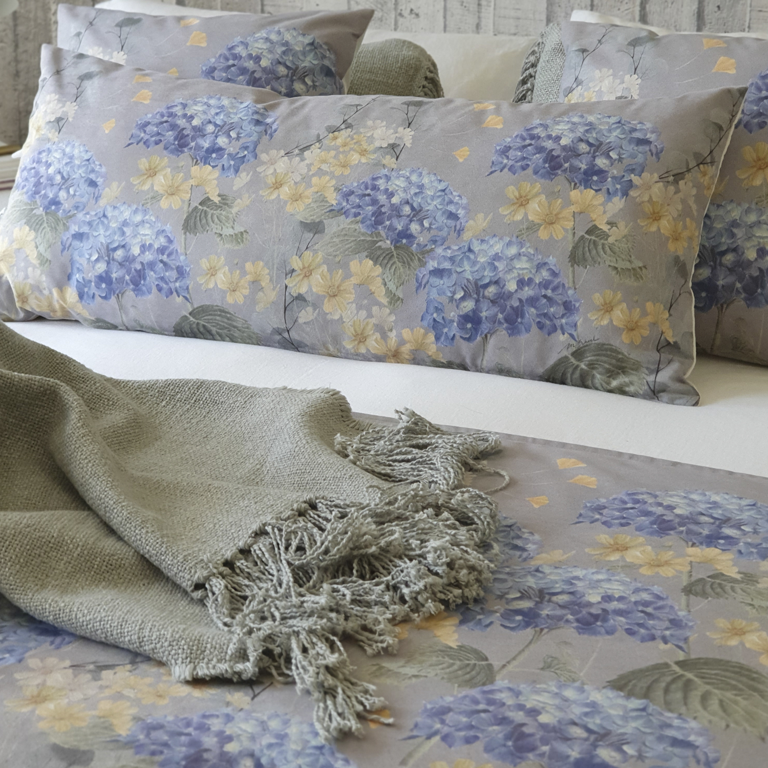 PIECERA GAMUZA HORTENSIAS 220X70 - 2