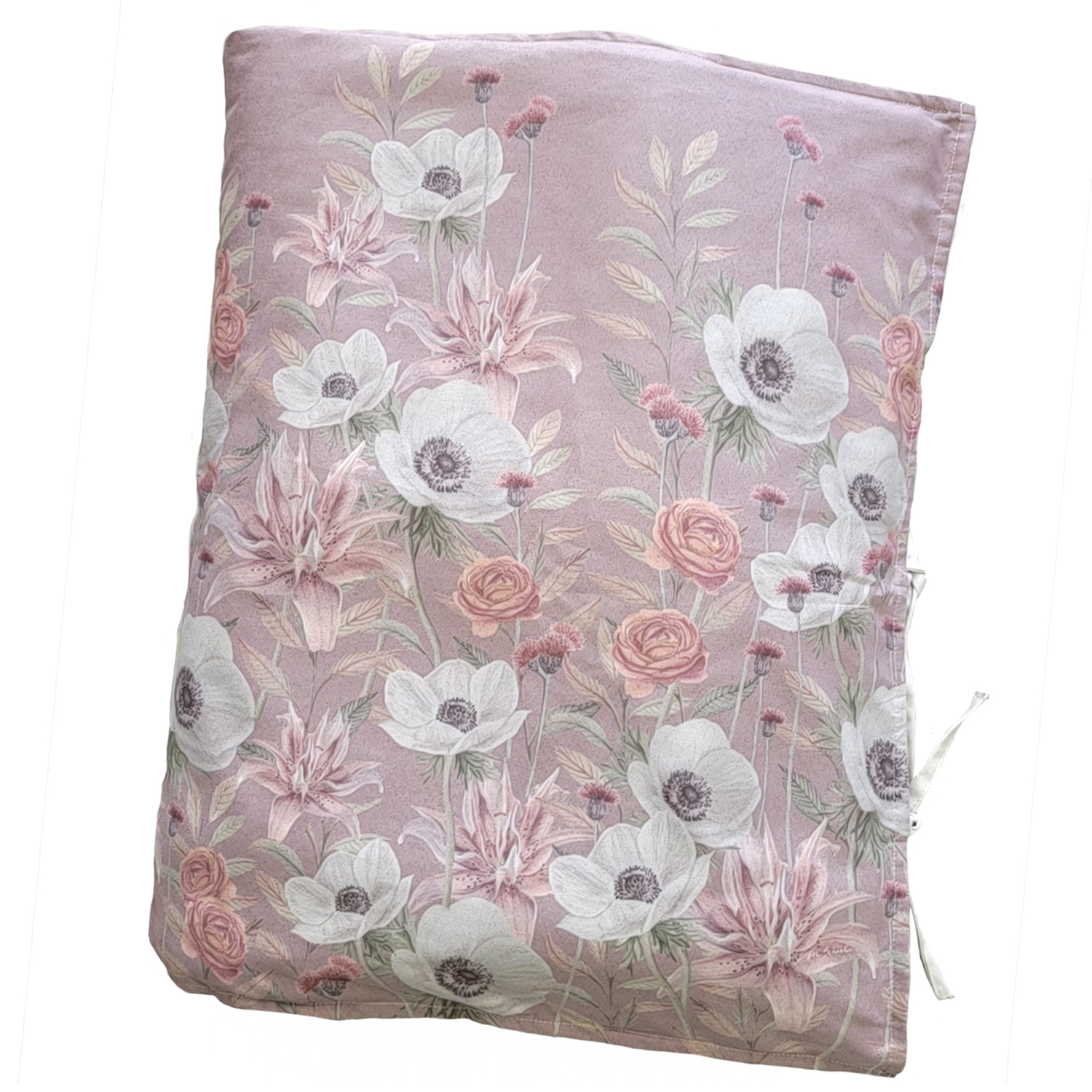 PIECERA GAMUZA ANEMONE BLANCA 220X70 - 1